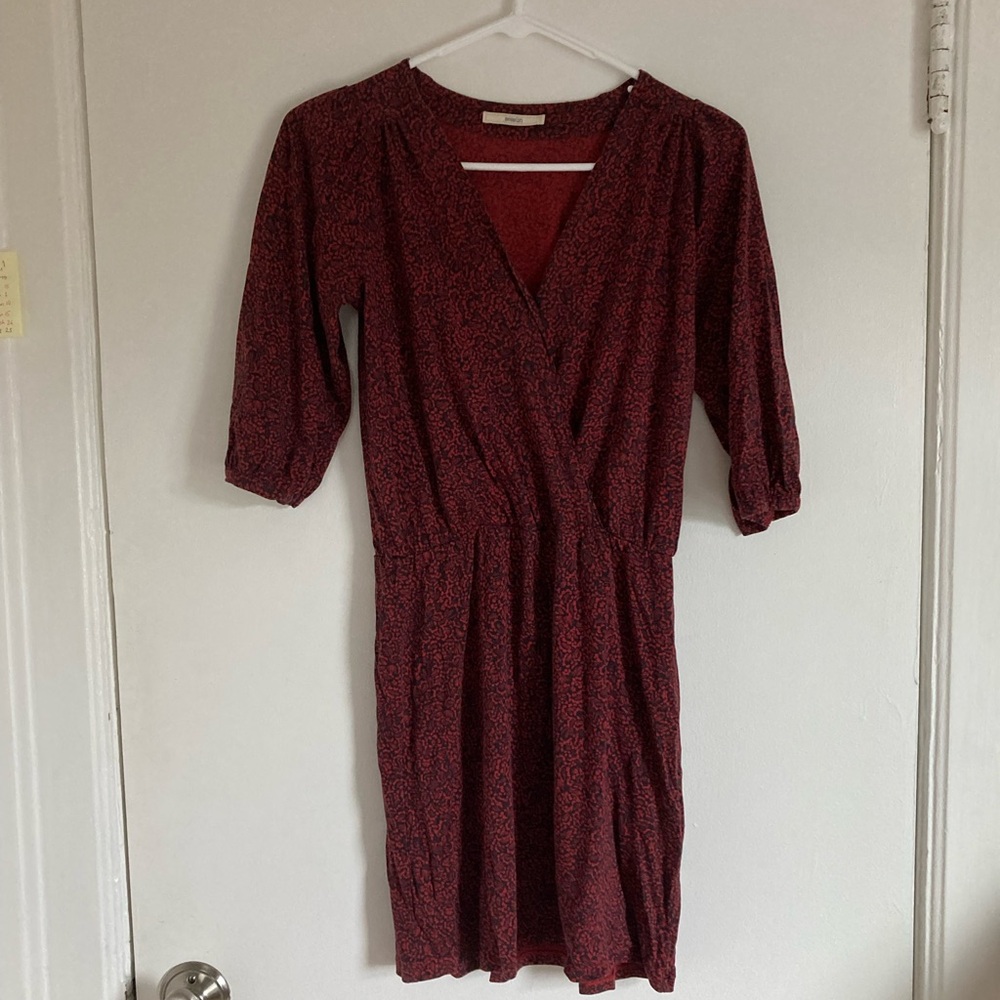 Gorgeous burgundy/red Sessun mini dress size S